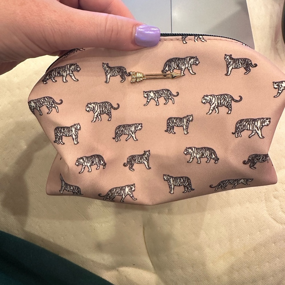 Stella and Dot Tiger Pouf